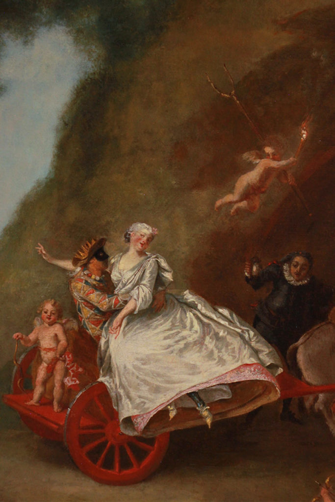 Isabelle enlevée par Arlequin, 1771