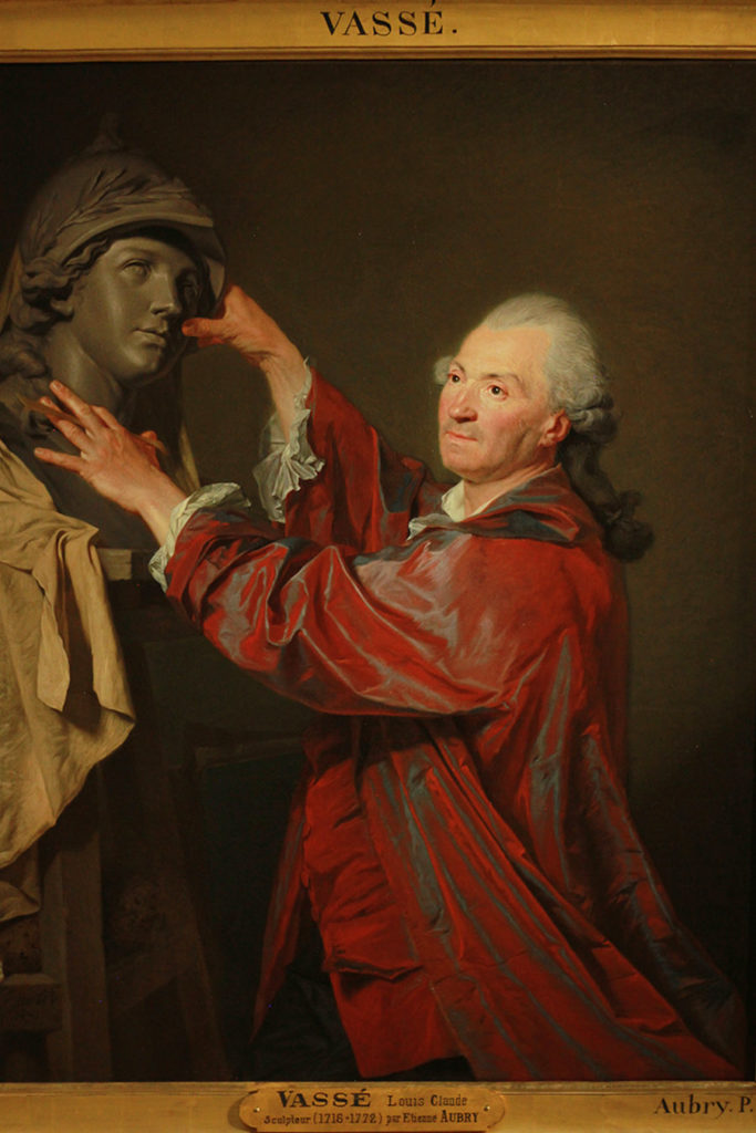Louis-Claude Vassé par Etienne Aubry, 1771