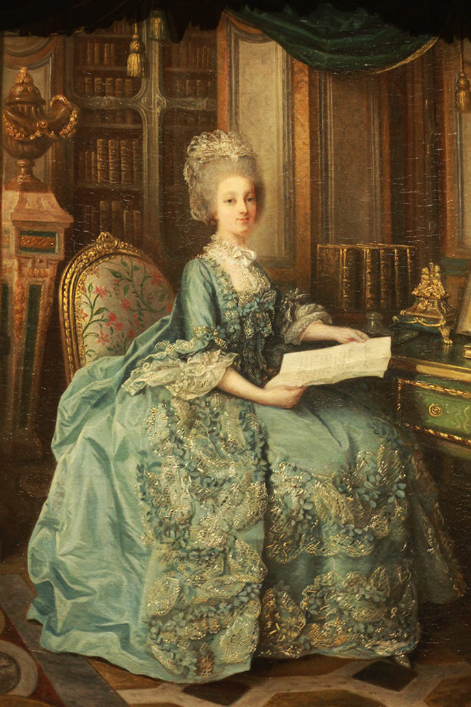 Portrait de Madame Sophie par Lié-Louis Périn-Sabreux 1776