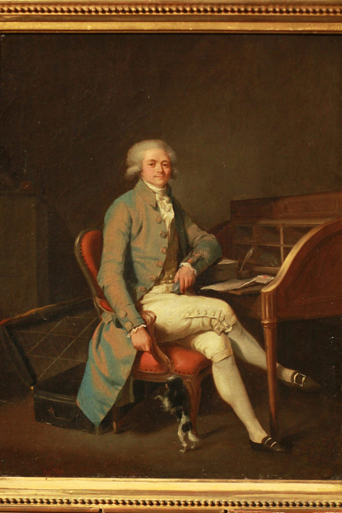 Robespierre par Boilly 1791