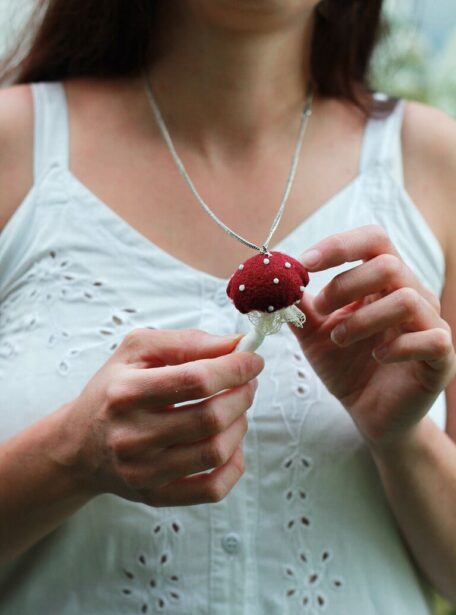 Amanita pendentif