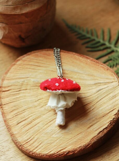 Pendentif amanita